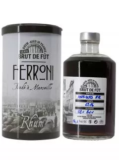 럼  French Caribbean Islands Maison Ferroni 2016 Original wooden case of 1 bottle (50cl)