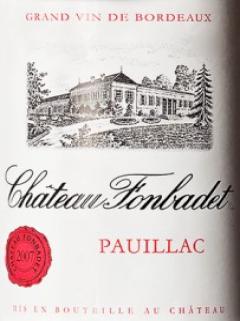 Château Fonbadet 2021 바틀 (75cl)